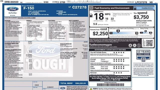2020 Ford F-150 XL