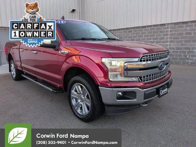 2019 Ford F-150 4X4 Lariat 4DR Supercrew 6.5 FT. SB