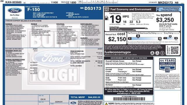 2021 Ford F-150 XL