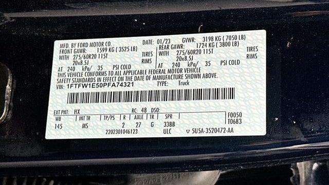 2023 Ford F-150 Tremor