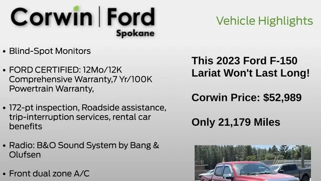 2023 Ford F-150 Lariat