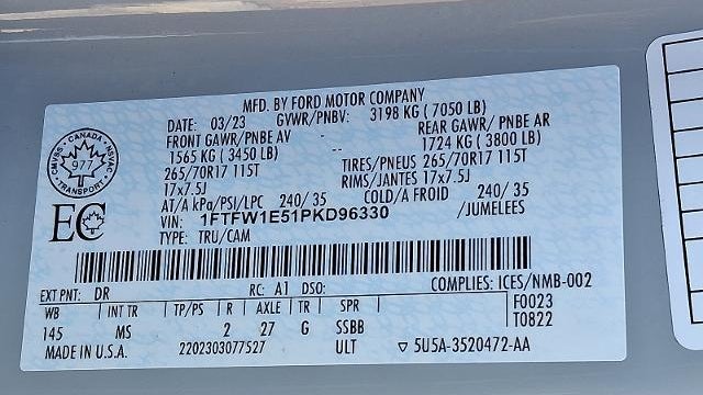 2023 Ford F-150 Platinum