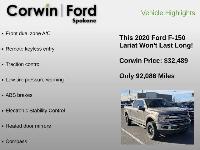 2020 Ford F-150 - $32,489