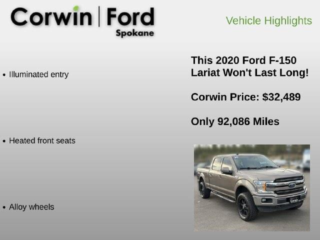 2020 Ford F-150 - $32,489