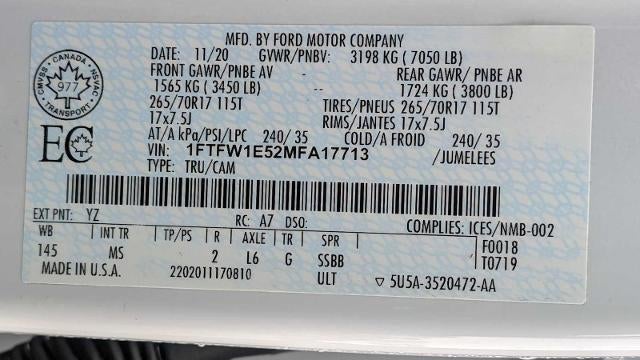 2021 Ford F-150 XL