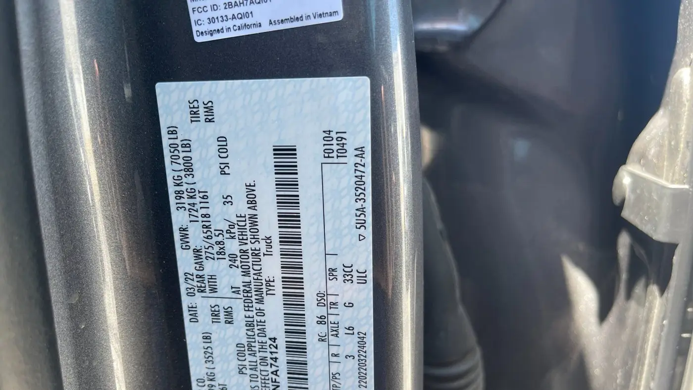 2022 Ford F-150 Platinum