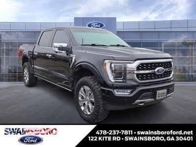 2021 Ford F-150 4X4 Platinum 4DR Supercrew 6.5 FT. SB