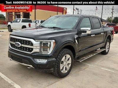2023 Ford F-150 4X4 Platinum 4DR Supercrew 5.5 FT. SB