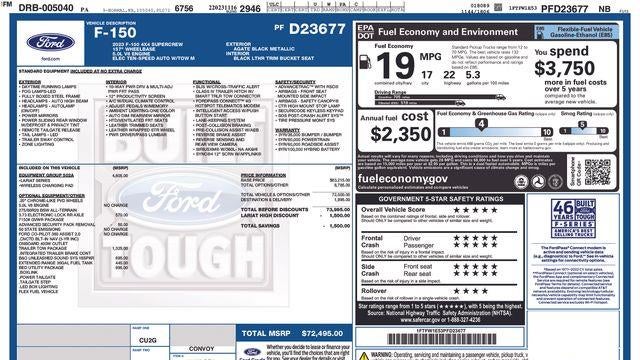 2023 Ford F-150 Platinum