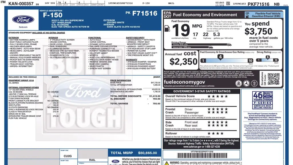 2023 Ford F-150 XL