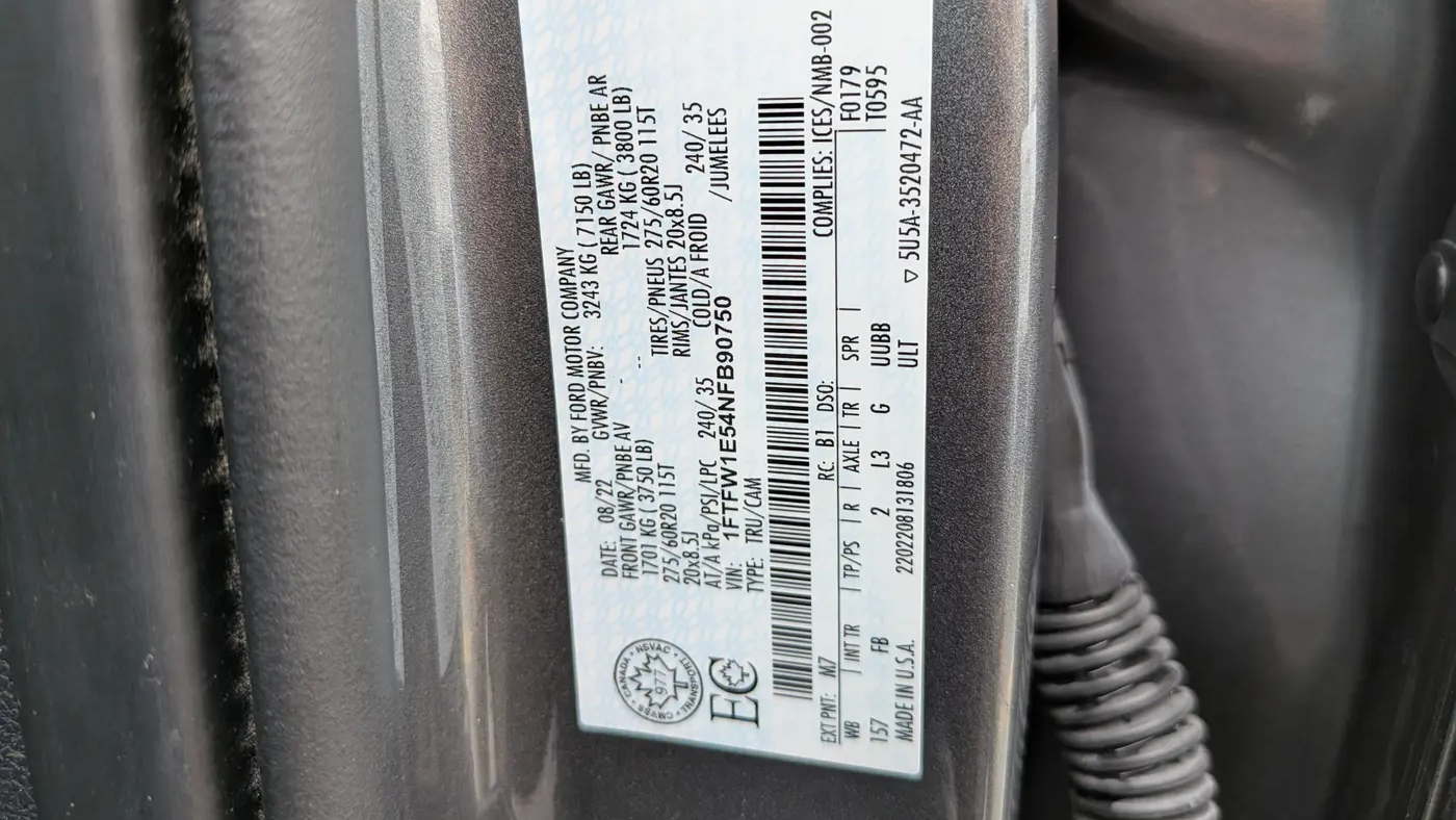 2022 Ford F-150 XL