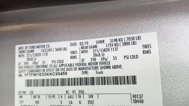 2019 Ford F-150 XL