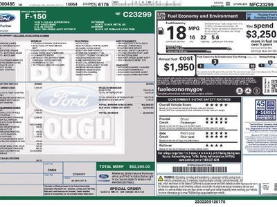 2022 Ford F-150 4X4 XLT 4DR Supercrew 6.5 FT. SB