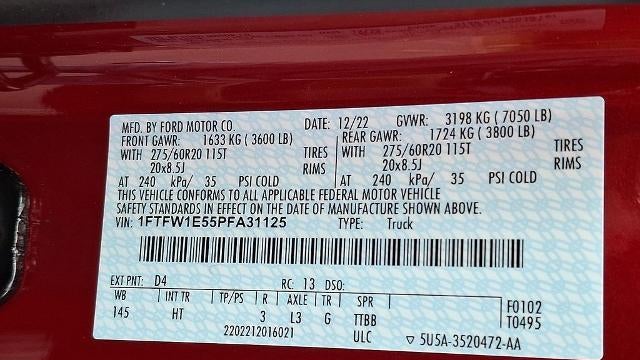 2023 Ford F-150 Platinum