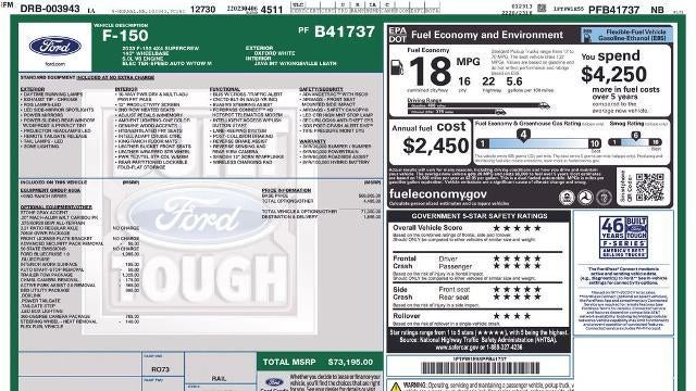 2023 Ford F-150 Lariat