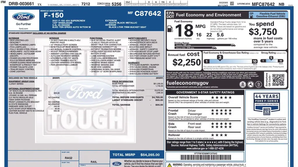 2021 Ford F-150 XL