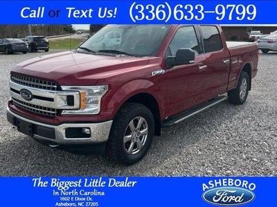 2018 Ford F-150 4X4 XLT 4DR Supercrew 6.5 FT. SB