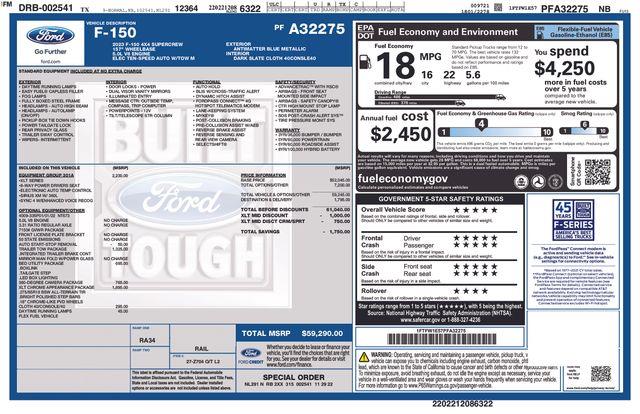 2023 Ford F-150 - $35,765