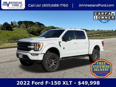 2022 Ford F-150 4X4 XLT 4DR Supercrew 5.5 FT. SB