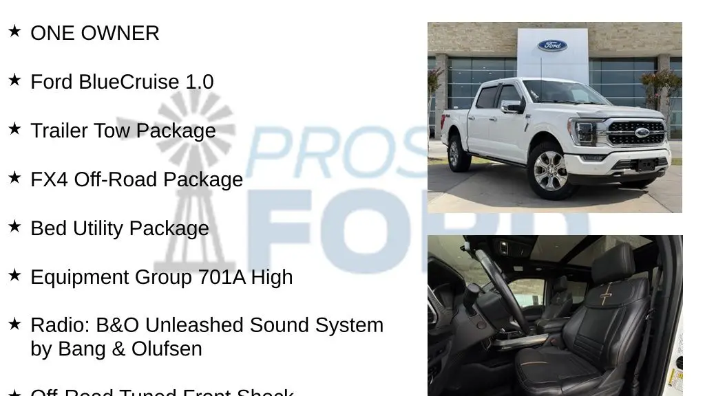 2023 Ford F-150 Platinum