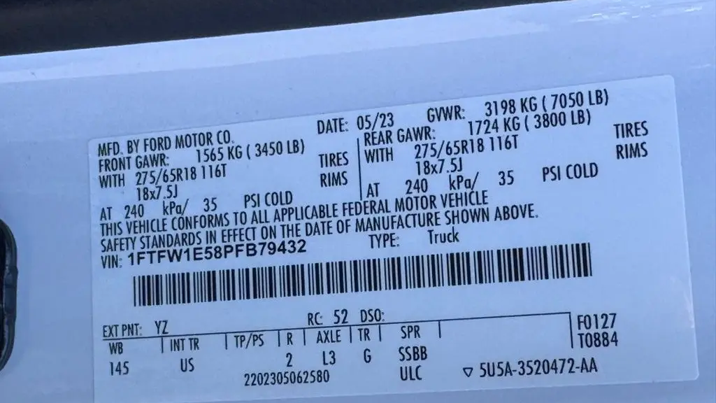 2023 Ford F-150 Tremor