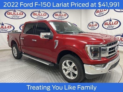2022 Ford F-150 4X4 Lariat 4DR Supercrew 6.5 FT. SB