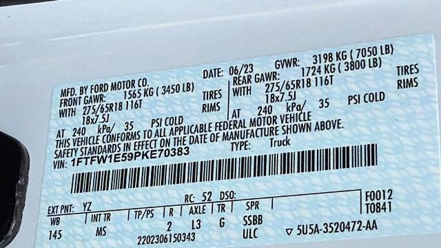 2023 Ford F-150 Platinum