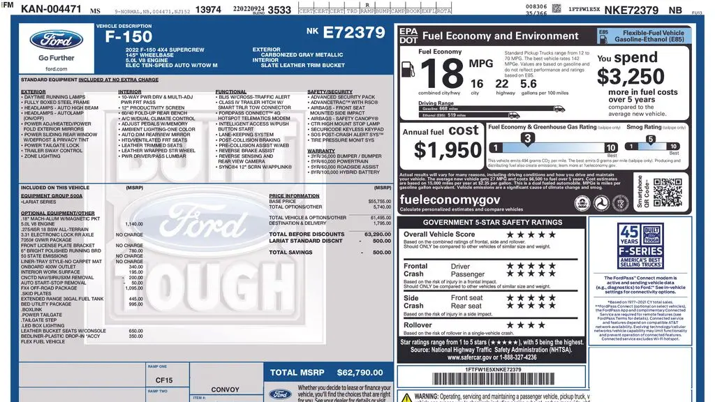 2022 Ford F-150 King Ranch