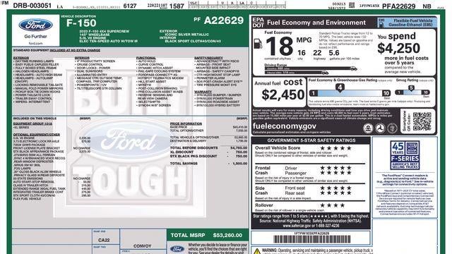 2023 Ford F-150 Tremor