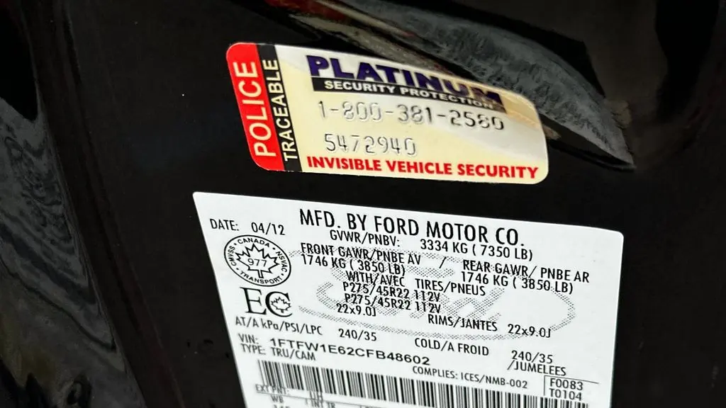 2012 Ford F-150 Harley-Davidson