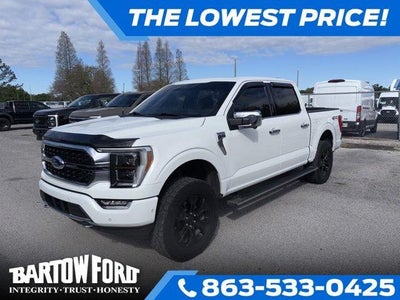 2022 Ford F-150 4X4 Platinum 4DR Supercrew 5.5 FT. SB