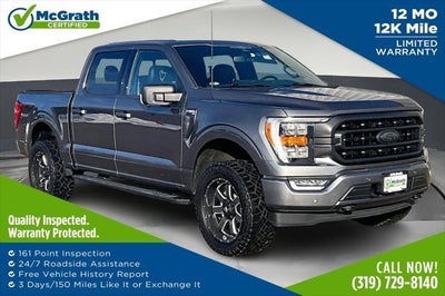 2022 Ford F-150 4X4 XLT 4DR Supercrew 5.5 FT. SB