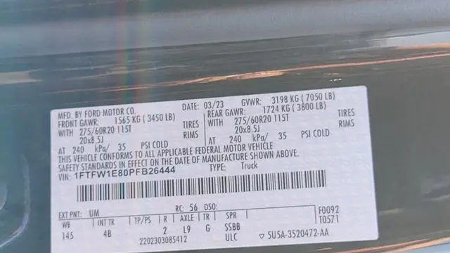 2023 Ford F-150 Platinum