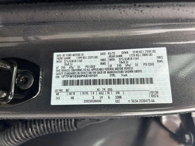 2023 Ford F-150 4X4 XL 4DR Supercrew 5.5 FT. SB
