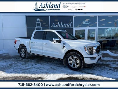 2021 Ford F-150 4X4 Platinum 4DR Supercrew 5.5 FT. SB