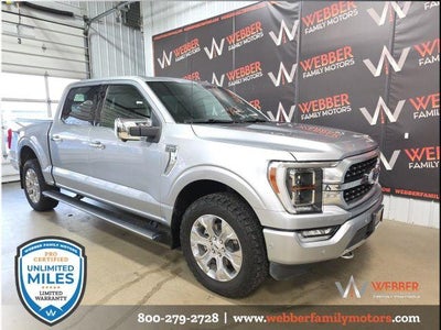 2021 Ford F-150 4X4 Platinum 4DR Supercrew 5.5 FT. SB