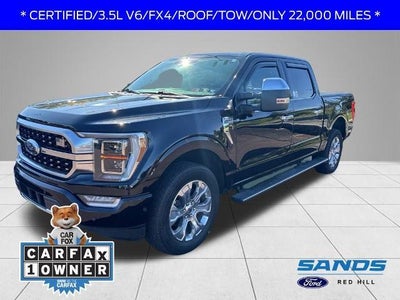 2021 Ford F-150 4X4 Platinum 4DR Supercrew 6.5 FT. SB