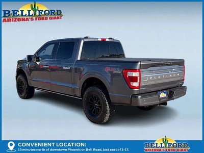 2021 Ford F-150 4X4 Platinum 4DR Supercrew 6.5 FT. SB