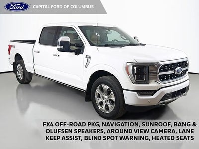 2021 Ford F-150 4X4 Platinum 4DR Supercrew 5.5 FT. SB