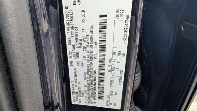 2022 Ford F-150 Platinum