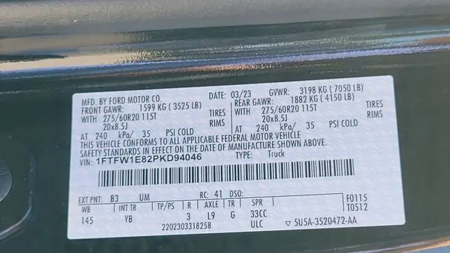2023 Ford F-150 Platinum