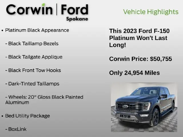 2023 Ford F-150 - $50,755