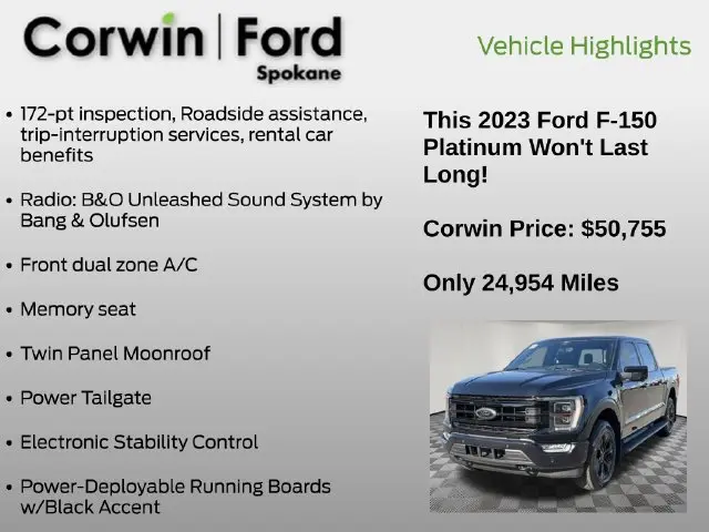 2023 Ford F-150 - $50,755
