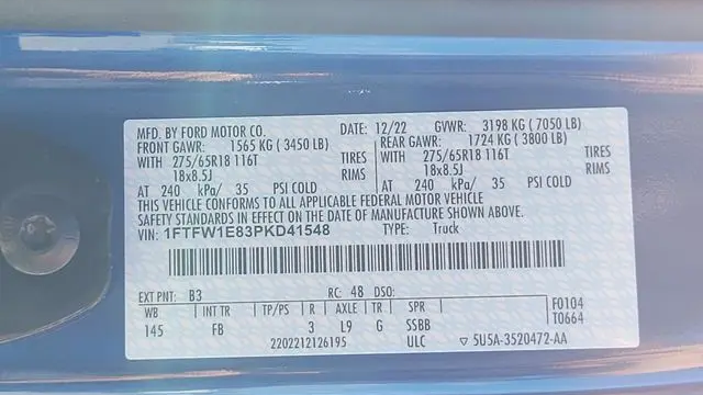 2023 Ford F-150 Lariat
