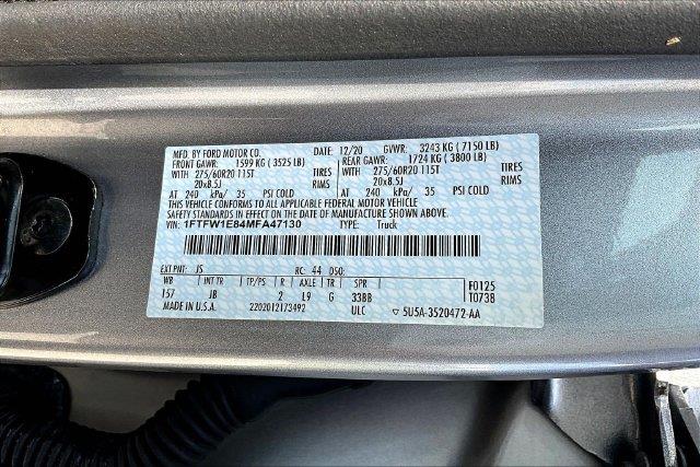 2021 Ford F-150 - $23,500