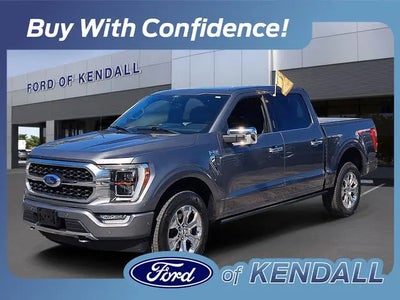 2021 Ford F-150 4X4 Platinum 4DR Supercrew 5.5 FT. SB