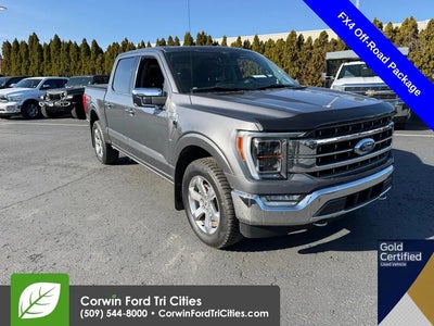 2021 Ford F-150 4X4 Lariat 4DR Supercrew 6.5 FT. SB