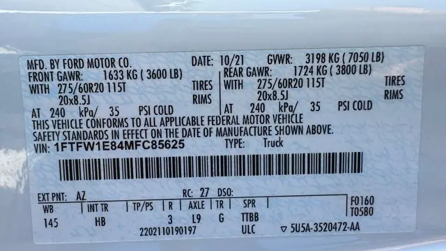 2021 Ford F-150 XL