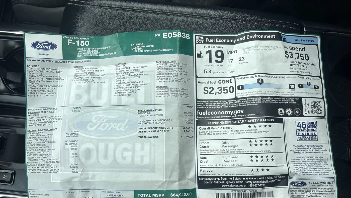 2023 Ford F-150 Platinum