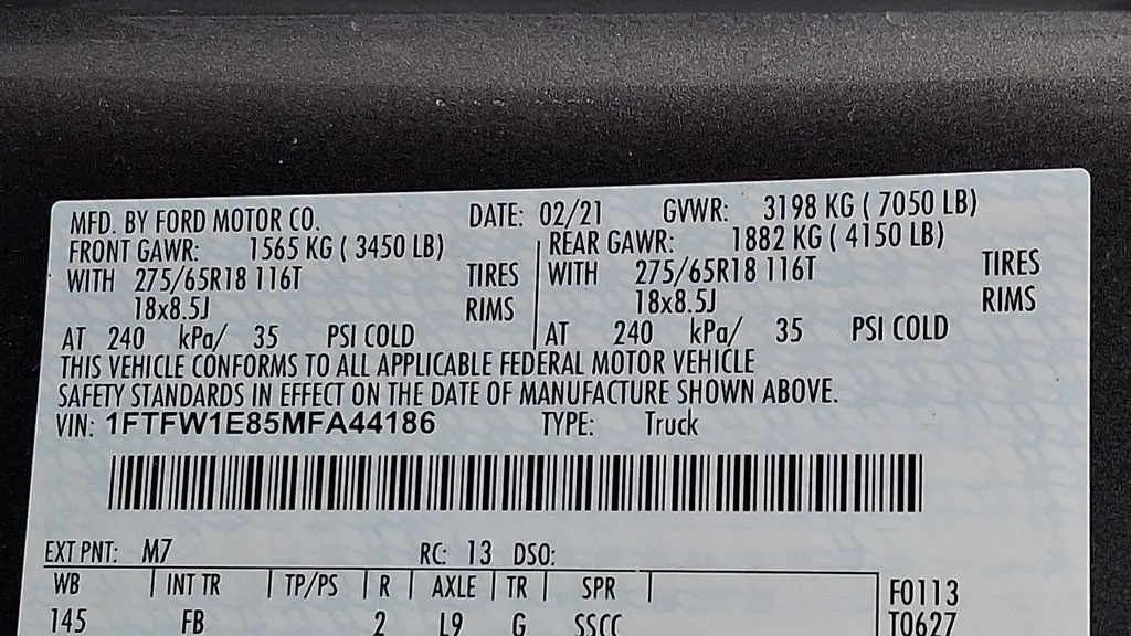 2021 Ford F-150 XLT